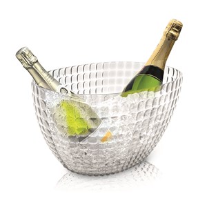 Seau rafraîchisseur transparent guzzini