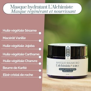 Masque bio régénérant l’alchimiste