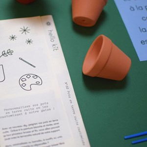 Kit diy n°33 pots à customiser