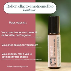 Roll on bio parfumé bonheur
