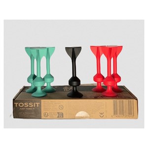 Tossit rouge et cyan jeu d 'adresse