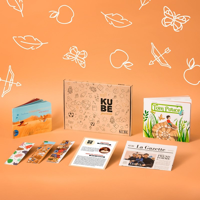 Kube - Abonnement box livres jeunesse 1 mois