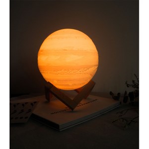 Lampe déco jupiter 3d multicolore