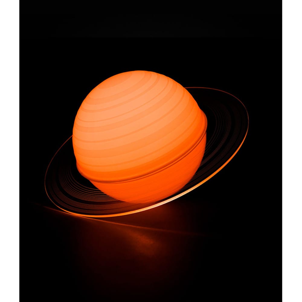 Lumière d'ambiance Saturne qui change de couleur