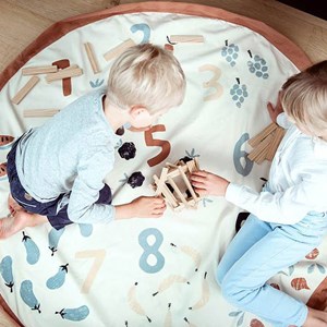 Sac rangement tapis veggie numbers