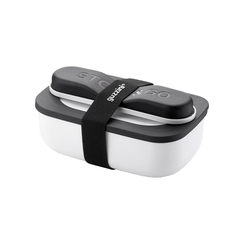 Lunch box et set de 3 couverts guzzini