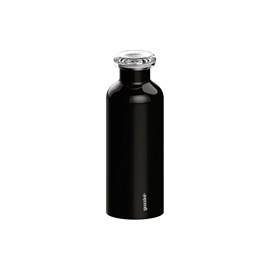 Bouteille isotherme noire 50 cl guzzini