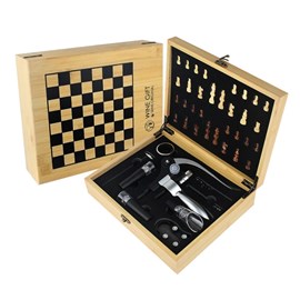 Coffret instruments du  vin + jeu échec*