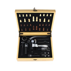 Coffret instruments du  vin + jeu échec*