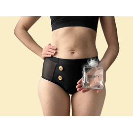 Culotte menstruelle bouillotte l or