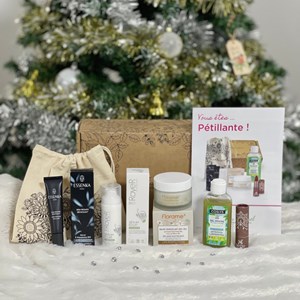 Box beauté cosmétiques bio féérie de noël