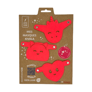 Kit de masques kivala girly