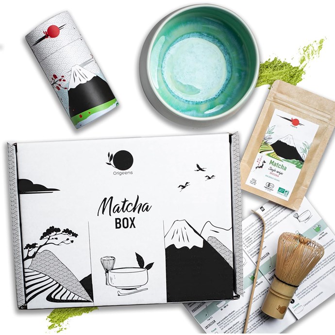 Coffret matcha bio origeens