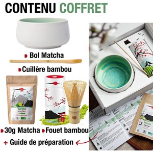 Coffret matcha bio origeens