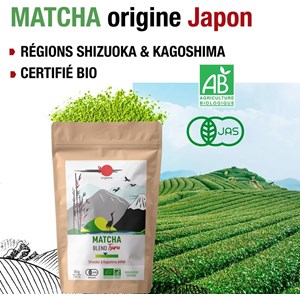 Coffret matcha bio origeens