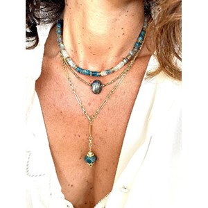 Sautoir bola apatite