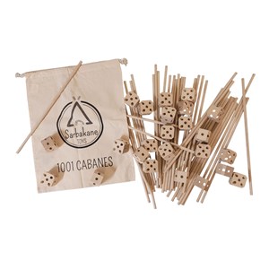 Cabanes à construire 72 pcs motif etoile