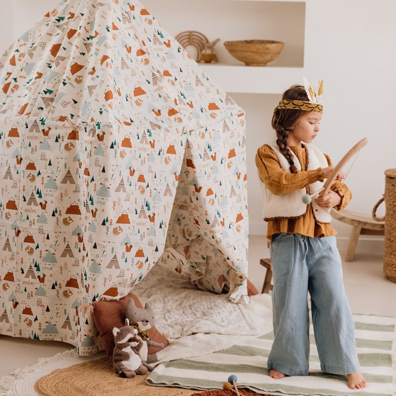 Sarbakane - Cabanes à construire 111 pcs motif tipi