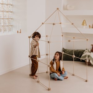 Cabanes à construire 111 pcs motif tipi