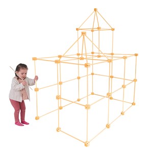 Cabanes à construire 111 pcs motif tipi