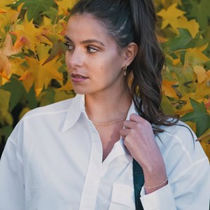 Boucles d'oreilles karia citrine