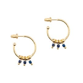 Boucles d'oreilles karia lapis-lazuli