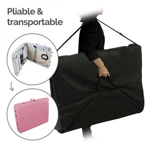 Table massage pliante 2 zones