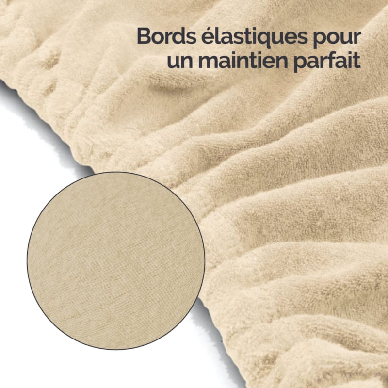 Kit de housses table de massage épaisse (Vivezen) - Image 3