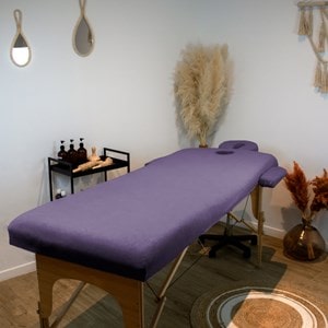 Housse pour table de massage