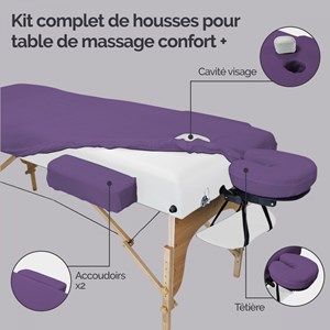 Housse pour table de massage