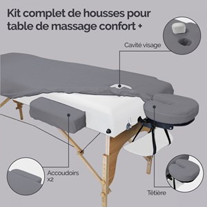 Housse pour table de massage