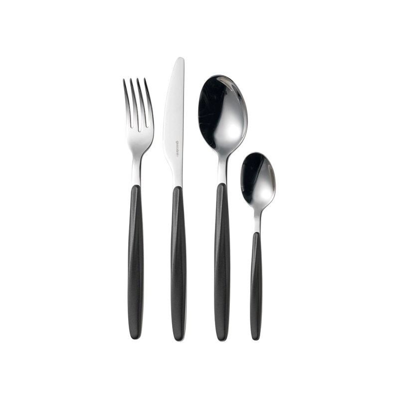 Guzzini - Ménagère 24 pièces en acier inox guzzini