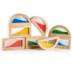 Blocs arc-en-ciel - sable