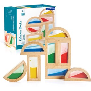 Blocs arc-en-ciel - sable