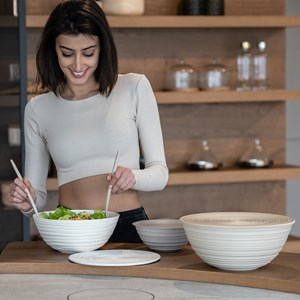 Saladier avec couvercle 30 cm guzzini