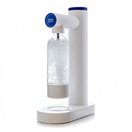 Machine à soda bleu