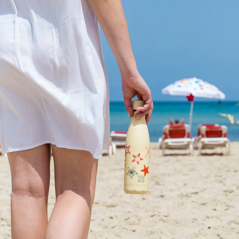 Bouteille iso 500ml - etoile de mer