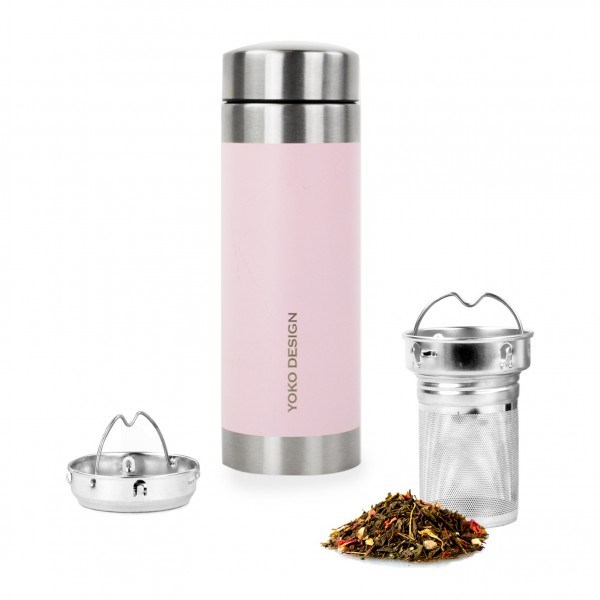 Yoko design - Théière isotherme libertea rose 350 ml