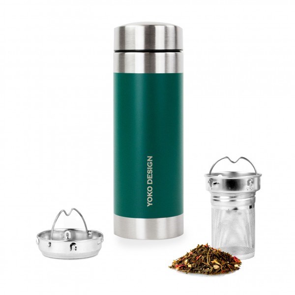 Yoko design - Theiere iso 350 ml coloris vert foret