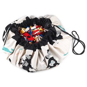 Sac rangement tapis carte du monde