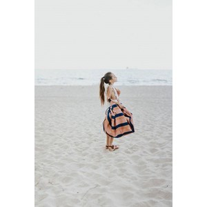 Sac rangement tapis outdoor mokka stripe