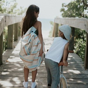 Sac rangement tapis outdoor stripes