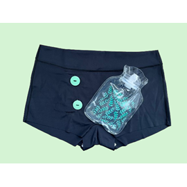 Shorty et bouillotte intégrée l vert