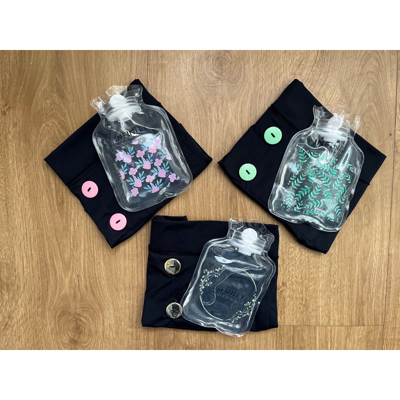 Infinity - Pack 3 shorty bouillottes l