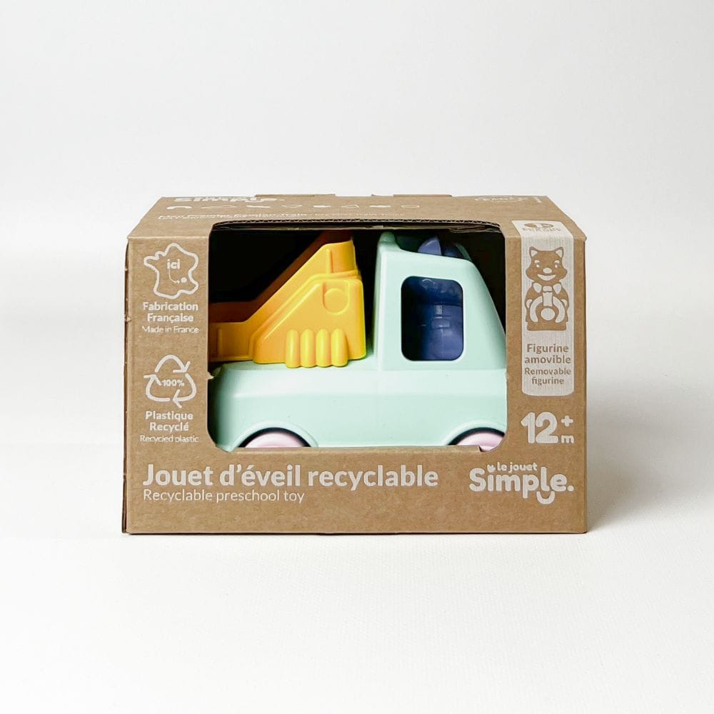 Camion de pompier jouet Made in France en plastique recyclé - Le Jouet  Simple