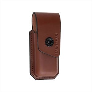 Étui large cuir tanné végétal leatherman