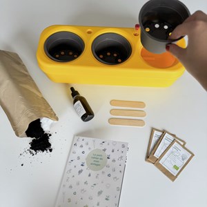 Kit potager enfant prêt à planter