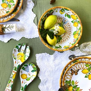 Grande assiette creuse capri 23 cm