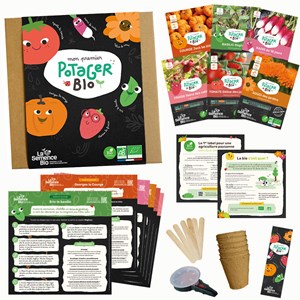 Coffret - mon premier potager bio