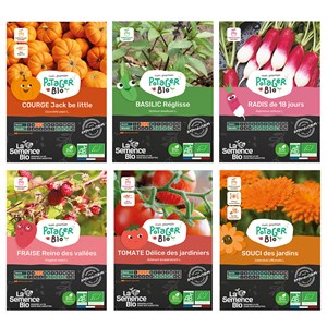 Coffret - mon premier potager bio